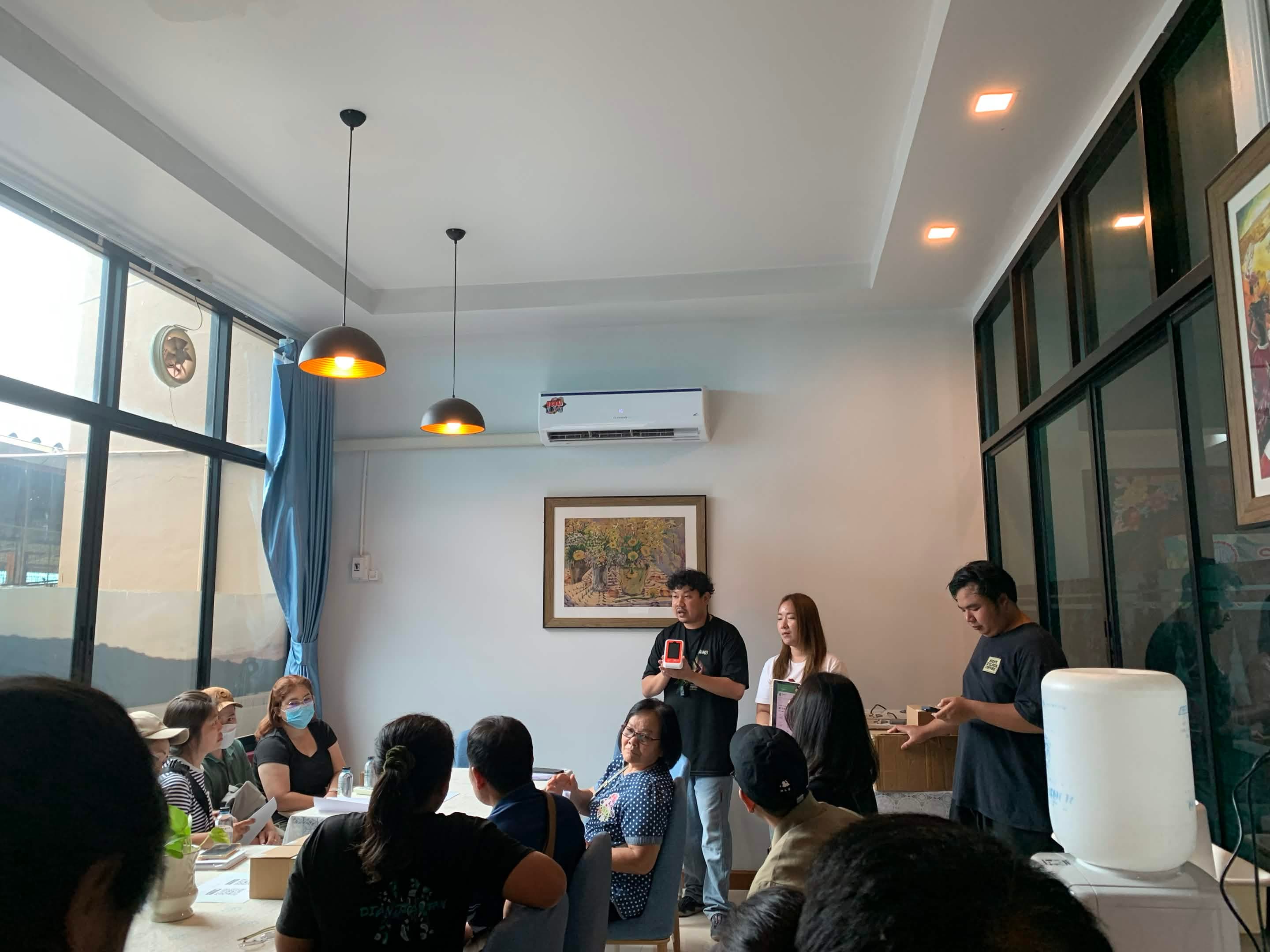 อบรมการใช้งานแอปพลิเคชัน STU-LINK ควบคู่กับเครื่อง POS 