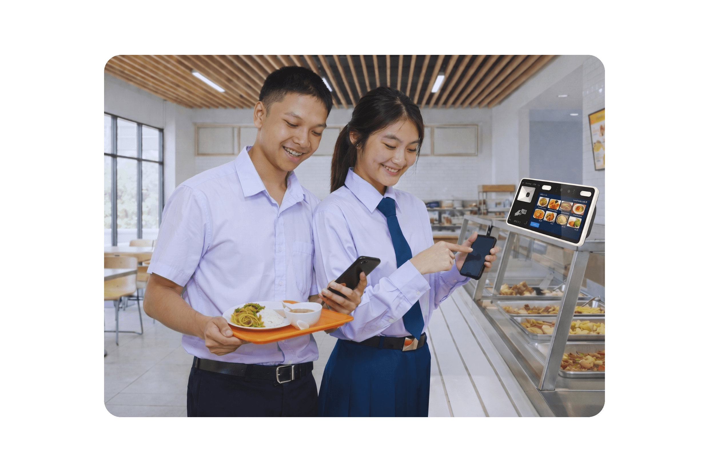 ระบบโรงอาหารไร้เงินสด